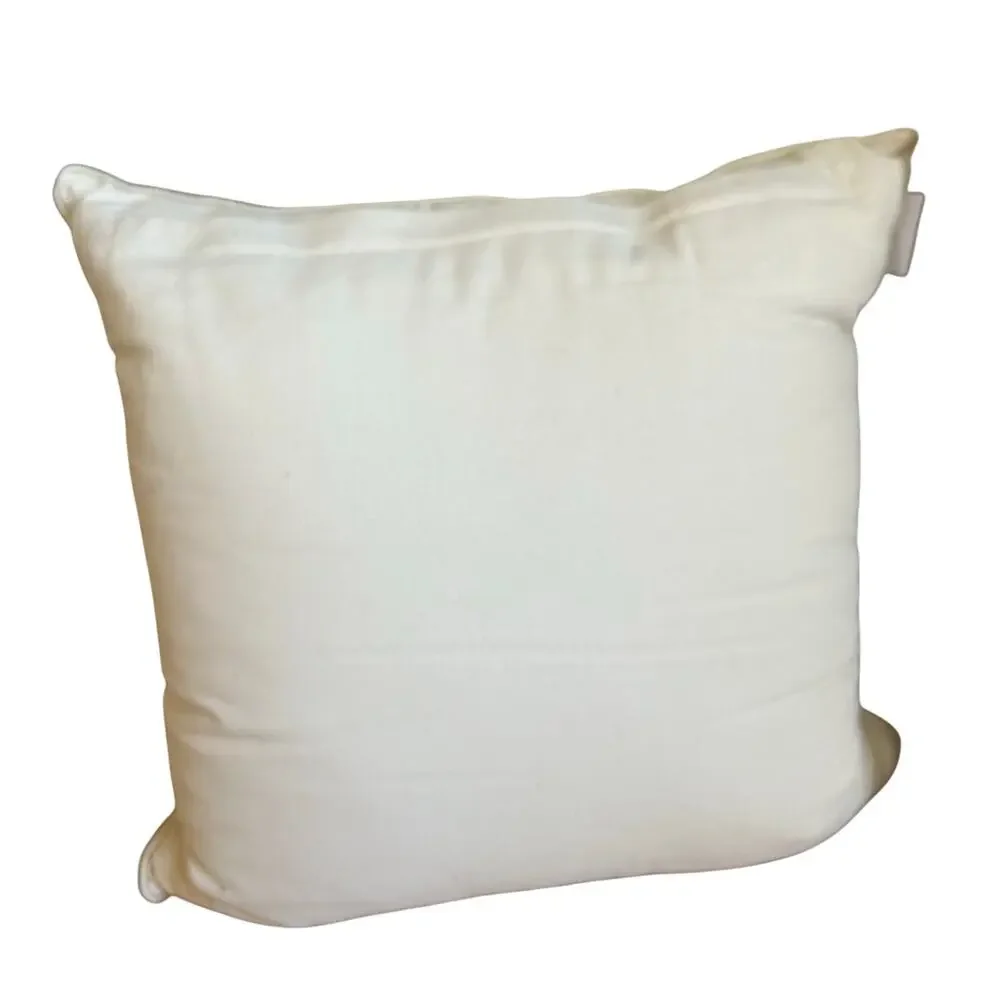 2 Artistic Accents Decorative Ivory Gold White Beaded Throw Pillows